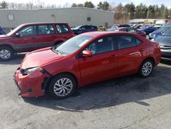 Vehiculos salvage en venta de Copart Exeter, RI: 2019 Toyota Corolla L