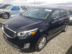 Salvage cars for sale from Copart Reno, NV: 2016 KIA Sedona LX