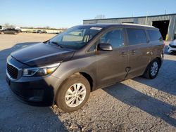 Vehiculos salvage en venta de Copart Kansas City, KS: 2015 KIA Sedona LX