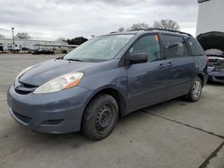 Toyota Sienna ce salvage cars for sale: 2010 Toyota Sienna CE