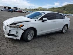 Salvage cars for sale from Copart Colton, CA: 2016 Ford Fusion S Hybrid