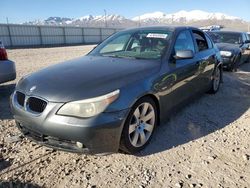 BMW salvage cars for sale: 2005 BMW 530 I