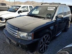 Land Rover salvage cars for sale: 2008 Land Rover Range Rover Sport Supercharged