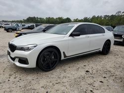 BMW salvage cars for sale: 2019 BMW 740 I