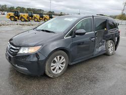 Salvage cars for sale from Copart Dunn, NC: 2016 Honda Odyssey EXL