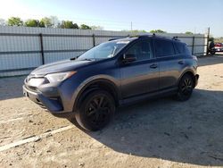 Salvage cars for sale from Copart New Braunfels, TX: 2018 Toyota Rav4 LE