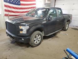 Salvage cars for sale from Copart Lyman, ME: 2015 Ford F150 Super Cab