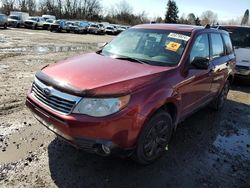 Subaru salvage cars for sale: 2009 Subaru Forester 2.5X