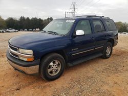 Chevrolet Tahoe salvage cars for sale: 2001 Chevrolet Tahoe K1500