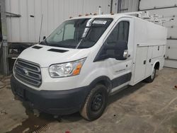 Salvage cars for sale from Copart Kansas City, KS: 2019 Ford Transit T-350