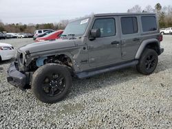 Vehiculos salvage en venta de Copart Mebane, NC: 2021 Jeep Wrangler Unlimited Sahara