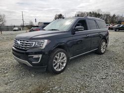 Ford Expedition salvage cars for sale: 2018 Ford Expedition Limited