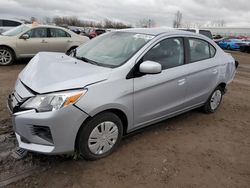 Mitsubishi Mirage salvage cars for sale: 2021 Mitsubishi Mirage G4 ES