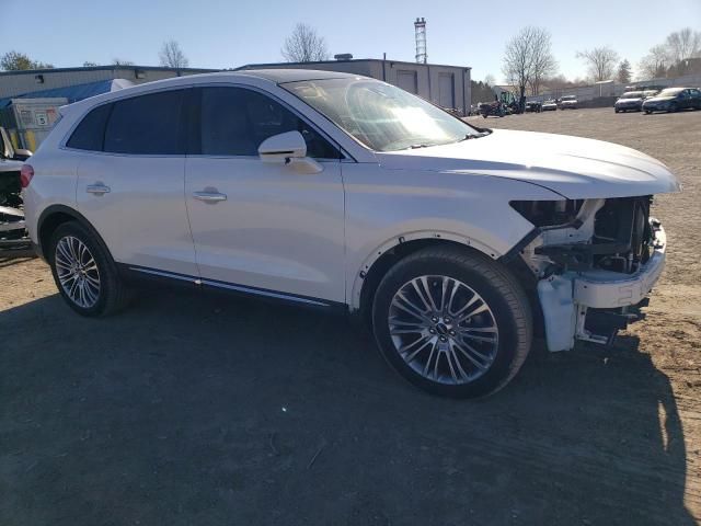 2018 Lincoln MKX Reserve