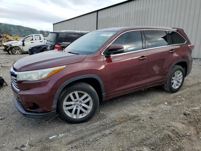 2015 Toyota Highlander LE