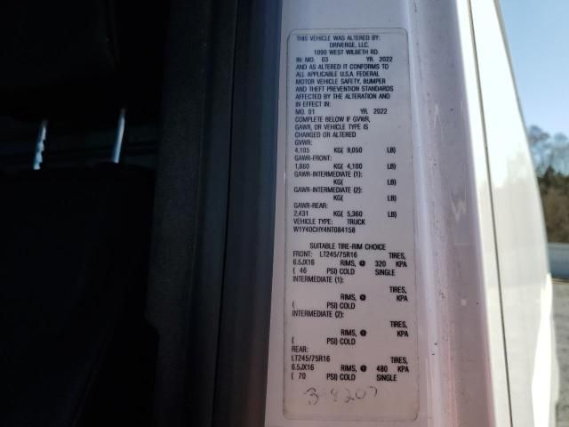 2022 Mercedes-Benz Sprinter 2500