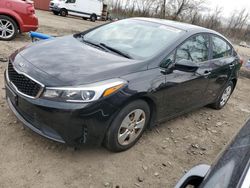 KIA salvage cars for sale: 2017 KIA Forte LX