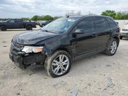 Salvage cars for sale from Copart San Antonio, TX: 2013 Ford Edge SEL
