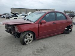 KIA Spectra salvage cars for sale: 2009 KIA Spectra EX