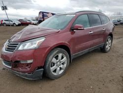 Salvage cars for sale from Copart Davison, MI: 2017 Chevrolet Traverse LT