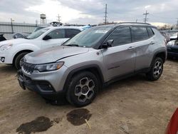 Jeep salvage cars for sale: 2022 Jeep Compass Trailhawk