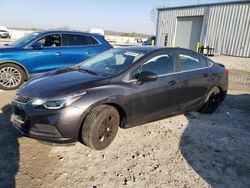 Chevrolet salvage cars for sale: 2017 Chevrolet Cruze LT