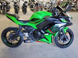 Kawasaki ex650 r salvage cars for sale: 2023 Kawasaki EX650 R