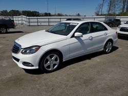Salvage cars for sale from Copart Dunn, NC: 2014 Mercedes-Benz E 350 4matic