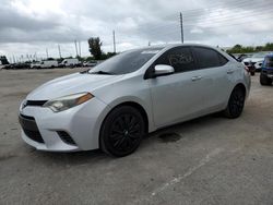2015 Toyota Corolla L for sale in Miami, FL