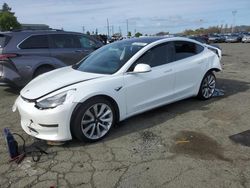 Tesla Model 3 salvage cars for sale: 2018 Tesla Model 3