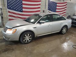 Salvage cars for sale from Copart Columbia, MO: 2008 Ford Taurus SEL