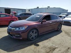 Vehiculos salvage en venta de Copart Vallejo, CA: 2017 Honda Accord Sport