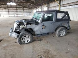 Jeep Wrangler Sport Vehiculos salvage en venta: 2017 Jeep Wrangler Sport