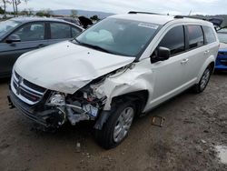 Salvage cars for sale from Copart San Martin, CA: 2017 Dodge Journey SE