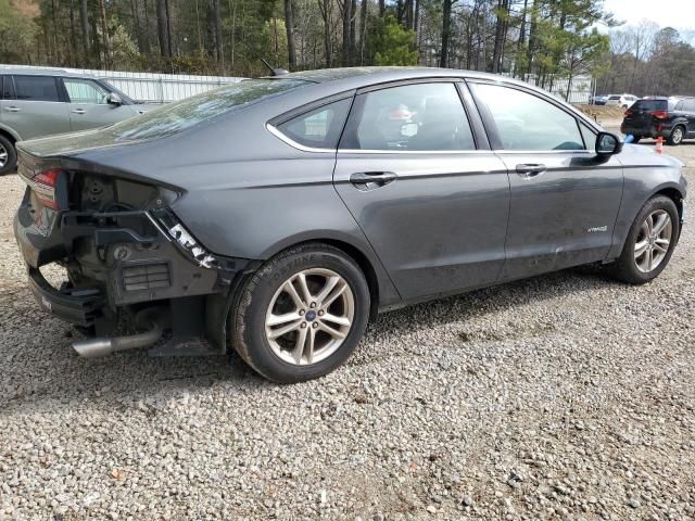 2018 Ford Fusion SE Hybrid