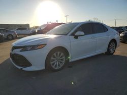 Toyota Camry salvage cars for sale: 2020 Toyota Camry LE