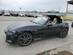 Mazda MX5 salvage cars for sale: 2016 Mazda MX-5 Miata Grand Touring