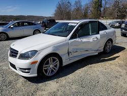 Mercedes-Benz c-Class salvage cars for sale: 2014 Mercedes-Benz C 250