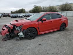 Salvage cars for sale from Copart Las Vegas, NV: 2016 Subaru WRX