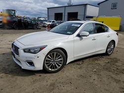 Infiniti Q50 salvage cars for sale: 2022 Infiniti Q50 Luxe