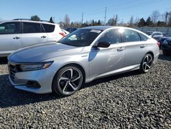 Honda Accord Hybrid Sport Vehiculos salvage en venta: 2022 Honda Accord Hybrid Sport