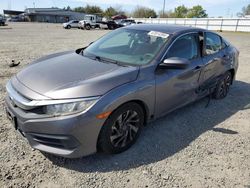 Honda salvage cars for sale: 2017 Honda Civic EX