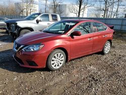 Salvage cars for sale from Copart Central Square, NY: 2017 Nissan Sentra S