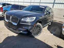 Lincoln Aviator salvage cars for sale: 2021 Lincoln Aviator Reserve