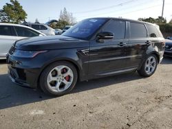 Land Rover salvage cars for sale: 2018 Land Rover Range Rover Sport HSE