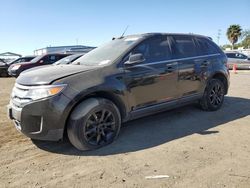 Salvage cars for sale from Copart San Diego, CA: 2013 Ford Edge Limited