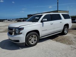 Salvage cars for sale from Copart West Palm Beach, FL: 2015 Chevrolet Suburban C1500  LS