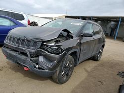 Jeep Compass salvage cars for sale: 2017 Jeep Compass Trailhawk