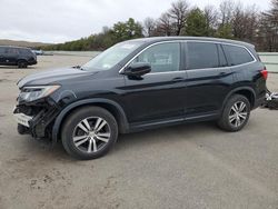 Salvage cars for sale from Copart Brookhaven, NY: 2017 Honda Pilot Exln