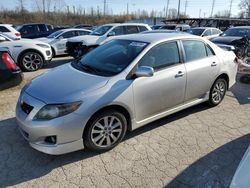 Toyota Corolla salvage cars for sale: 2010 Toyota Corolla Base